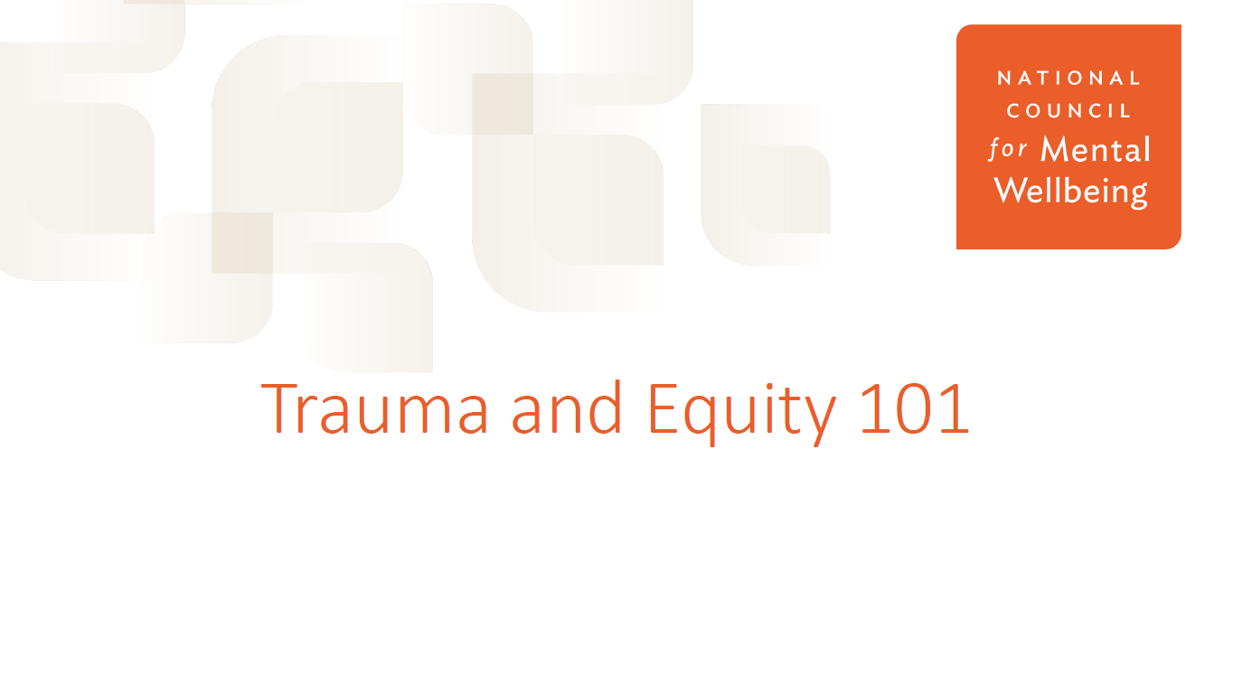 Trauma and Equity 101