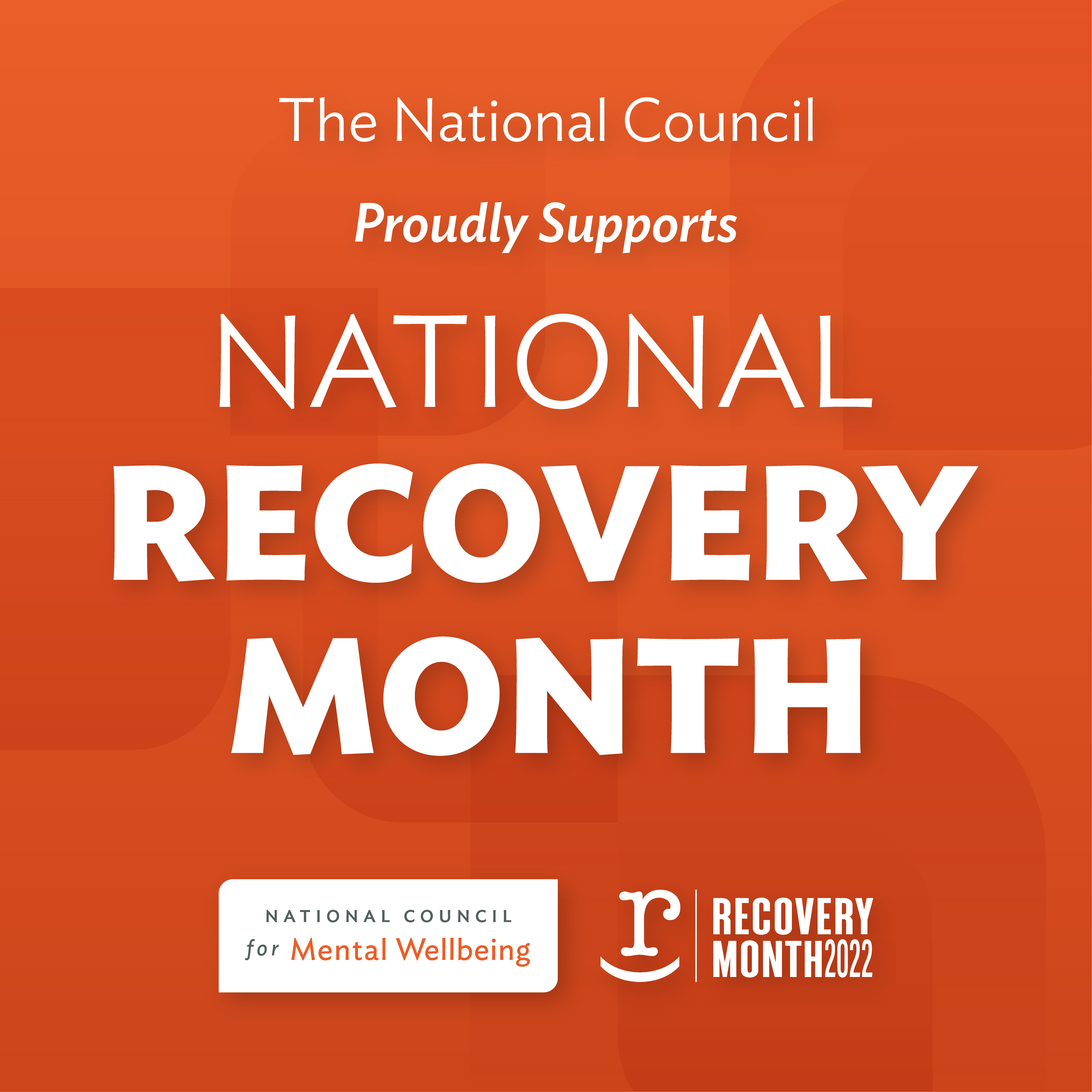 National Recovery Month 2022 National Council for Mental Wellbeing