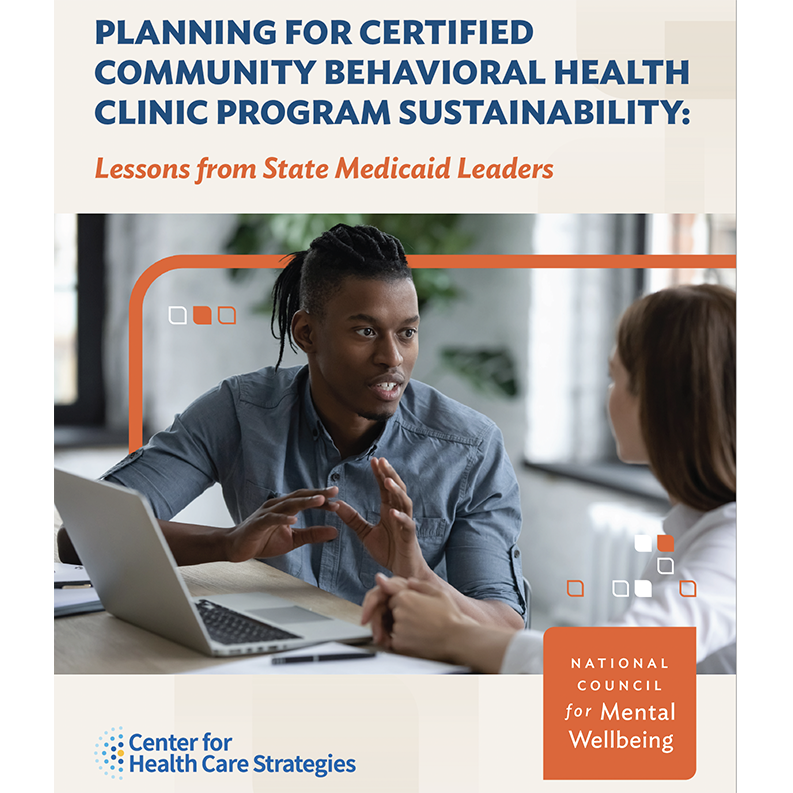Sustaining Statewide CCBHC Programs report cover