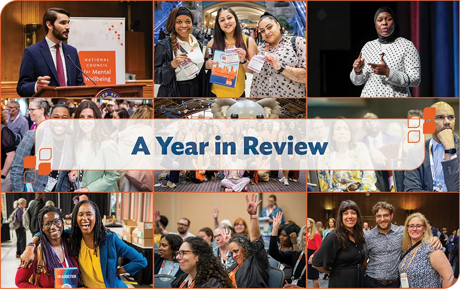 national council year in review collage of photos