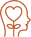 brain flower icon