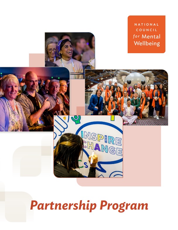 the cover of the partner program brochure